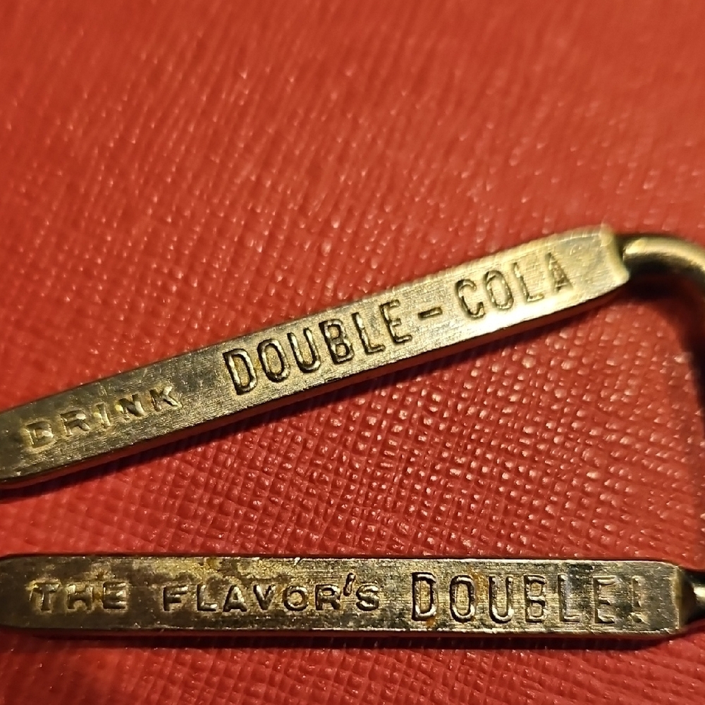 Vintage Double Cola Bottle Opener